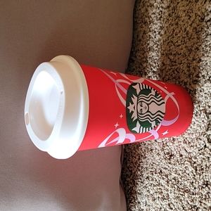 New 2021 Starbucks Reusable 16 oz Red Holiday Cup